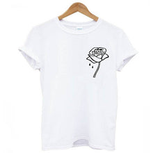 Load image into Gallery viewer, Heart White Woman T-shirt