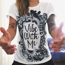 Load image into Gallery viewer, Heart White Woman T-shirt