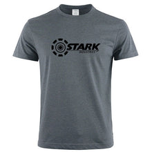 Load image into Gallery viewer, Black Stark Industries Print Man T-shirt