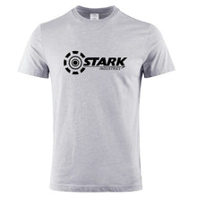 Load image into Gallery viewer, Black Stark Industries Print Man T-shirt