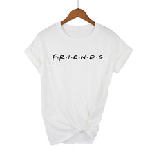 Load image into Gallery viewer, Grey FRIENDS Print Woman T-shirt