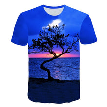 Load image into Gallery viewer, Black Rose Print Man T-shirt