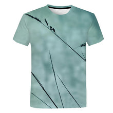 Load image into Gallery viewer, Black Rose Print Man T-shirt