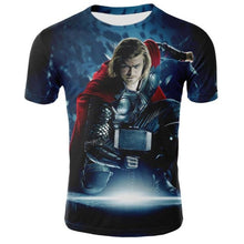 Load image into Gallery viewer, Red Iron Man Print Man T-shirt