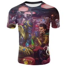 Load image into Gallery viewer, Red Iron Man Print Man T-shirt