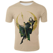 Load image into Gallery viewer, Red Iron Man Print Man T-shirt