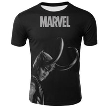 Load image into Gallery viewer, Red Iron Man Print Man T-shirt