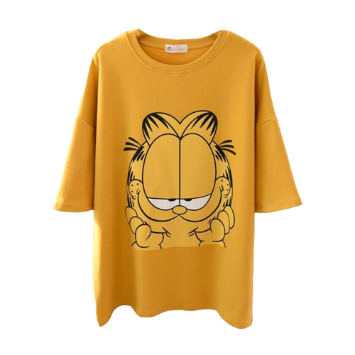 Garfield Yellow Woman T-shirt