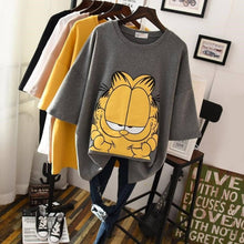 Load image into Gallery viewer, Garfield Yellow Woman T-shirt