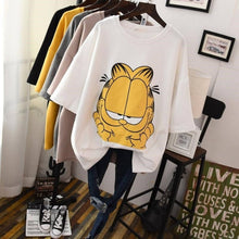 Load image into Gallery viewer, Garfield Yellow Woman T-shirt
