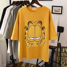 Load image into Gallery viewer, Garfield Yellow Woman T-shirt