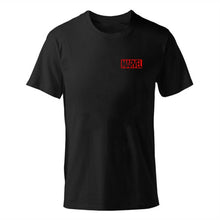 Load image into Gallery viewer, Black Marvel Print Man T-shirt