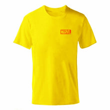 Load image into Gallery viewer, Black Marvel Print Man T-shirt