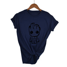 Load image into Gallery viewer, White Groot Print Woman T-shirt